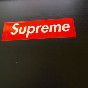Supreme Box Logo Sticker